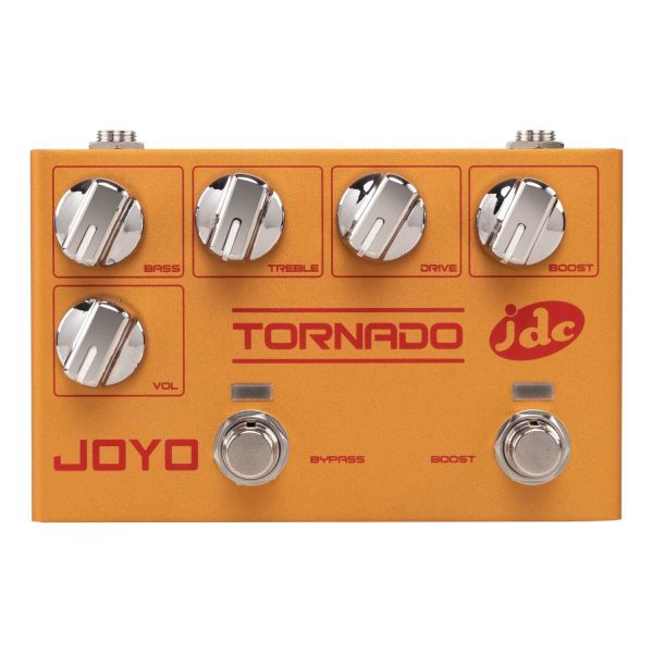 Joyo Tornado R-21 Pedal Overdrive y Boost para guitarra