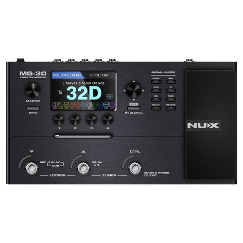 Nux MG-30 Pedalera Multiefectos para guitarra electrica