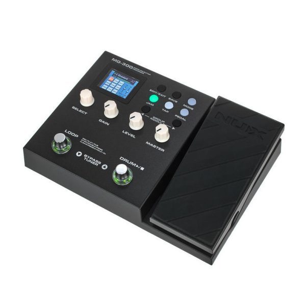 Pedalera Nux MG-300 Multiefectos para guitarra electrica