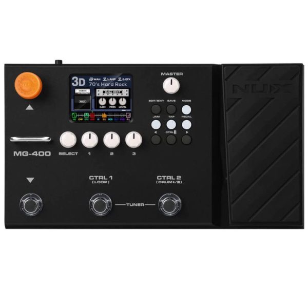 Nux MG-400 Pedalera Multiefectos para guitarra electrica