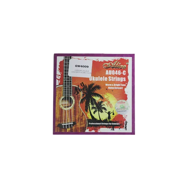 Alice AU046-C-BP Encordado Ukulele