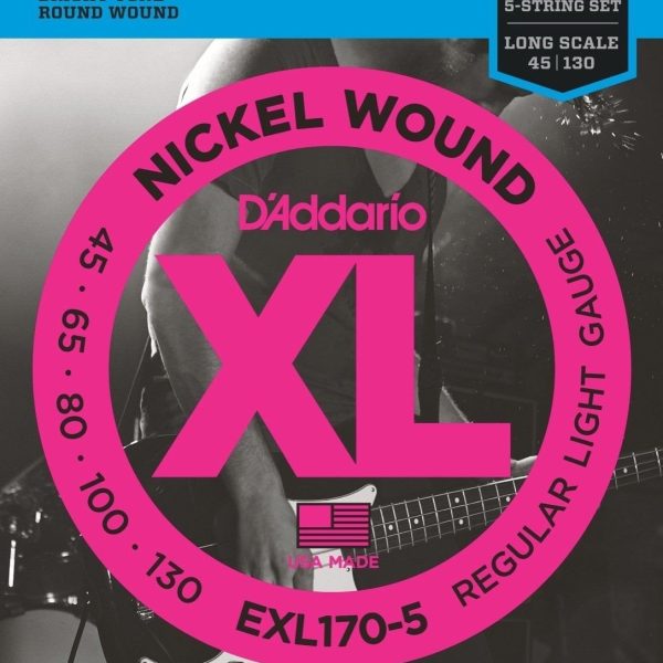 D'Addario EXL170-5 Encordado Para Bajo