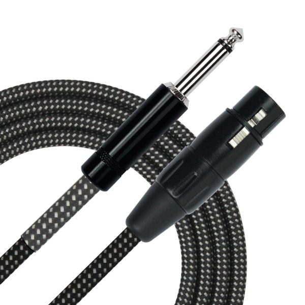 Cable Kirlin MW-472 BK Microfono Canon Plug   6Mt