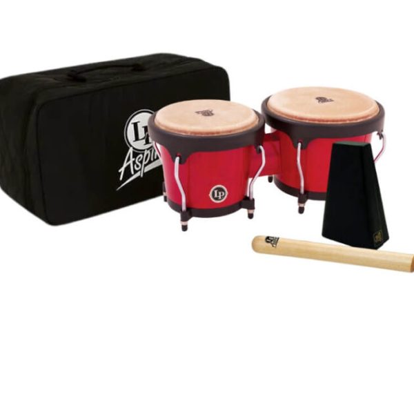 Lp 500-RW Bongo Kit (Bongo,Estuche,Compana, Bate) Aspire