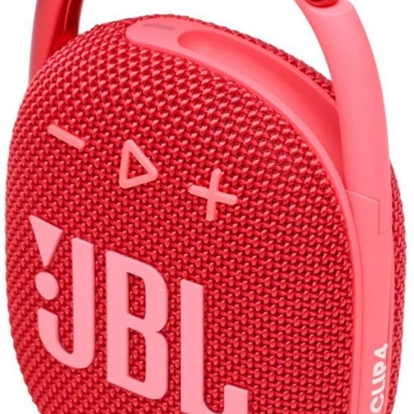 Parlante Jbl CLIP 4 REDAM Portatil resist agua 10h batería Rojo