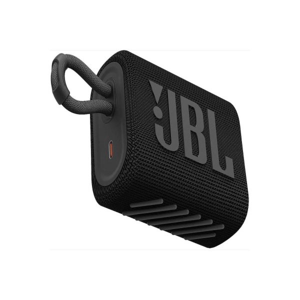 Parlante Jbl GO 3 BLK AM Portatil prueba de agua IP67 Negro