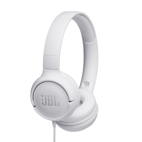 Jbl TUNE 500 WHT AM Audífonos Supraaurales Siri Google Blanco