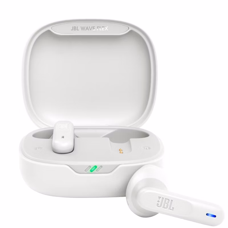 Jbl WAVE FLEX WHT Audífonos Inalambrico 32h Blanco