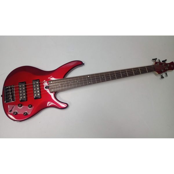 Yamaha TRBX-305 CAR Bajo Electrico Rojo 5Cuerdas