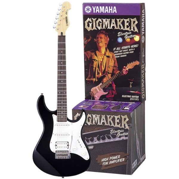 Yamaha EG112GPII BL Guitarra Electrica Kit Amplificador Negro