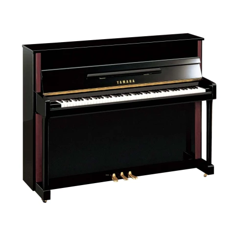 Yamaha JX113T PE Piano Vertical Con Silla Negro