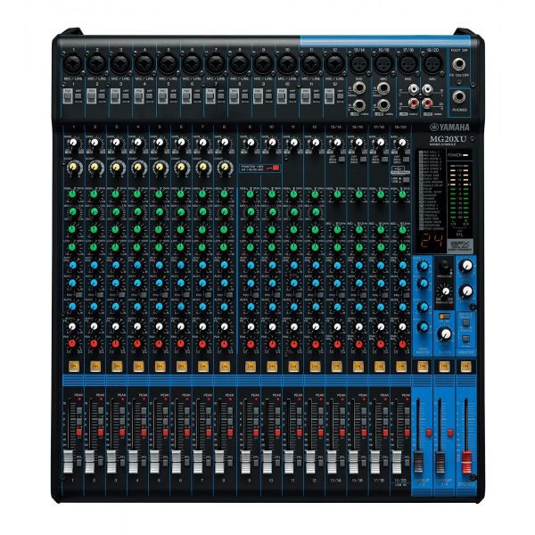 Yamaha MG20XU Mezclador Consola audio 20Canales