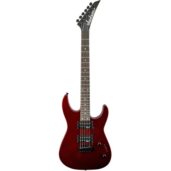 Guitarra Jackson JS12 Electrico Dinky Rojo