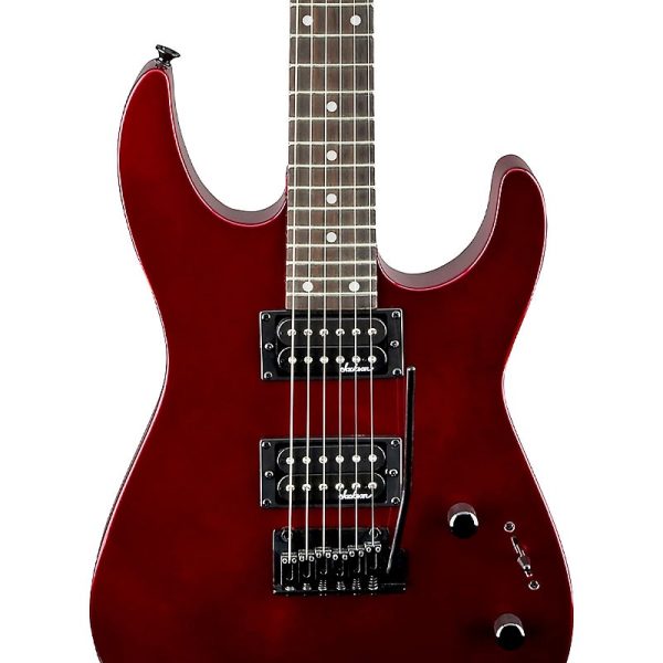Guitarra Jackson JS12 Electrico Dinky Rojo