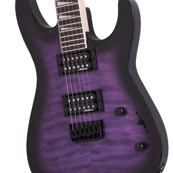 Jackson JS32Q Guitarra Electrico Dinky Morado