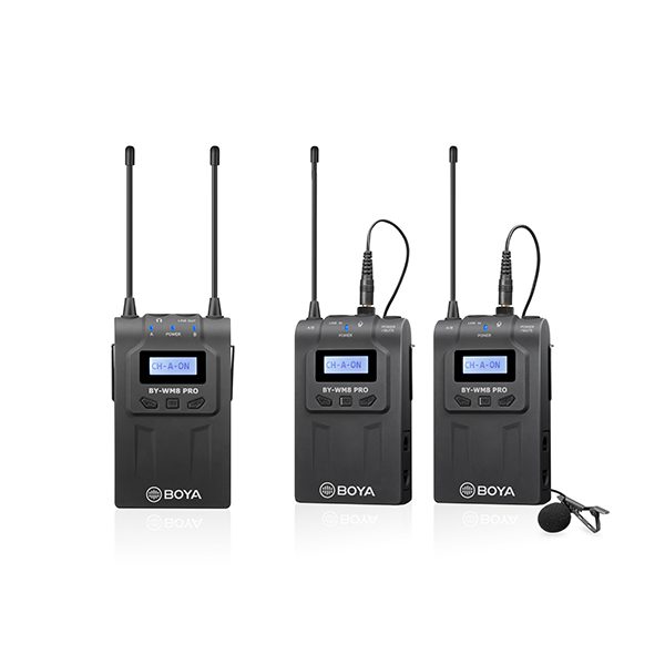 Boya BY-WM8 PRO-K2 Microfono inalámbrico de doble solapa
