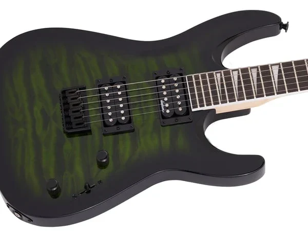Jackson JS32Q Guitarra Electrico Dinky Verde