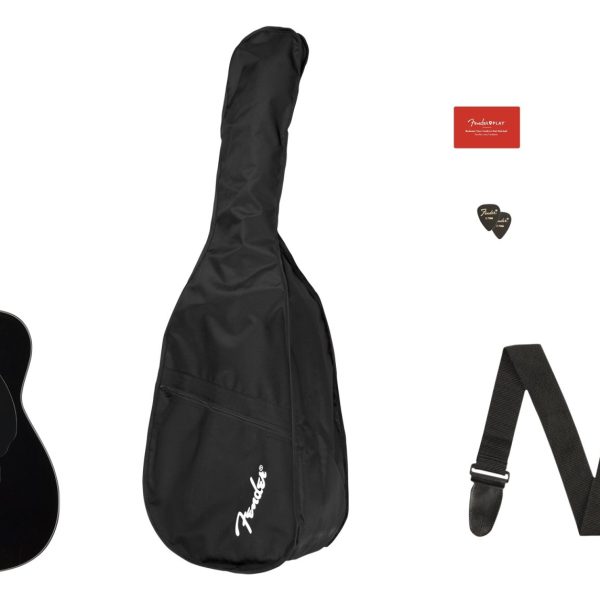 Combo Fender CC60S Guitarra Acustica Concert Negro
