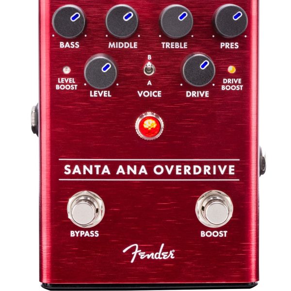Pedal Fender MOD0234533000 Guit Santa Ana Overdrive Rojo