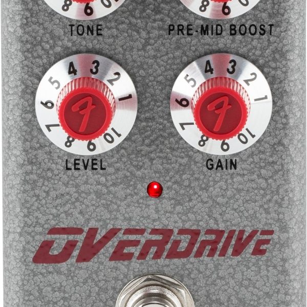 Fender MOD0234571000 Pedal Guit Hammertone Overdrive Gris