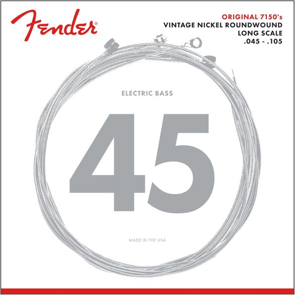 Cuerdas Fender MOD0737150406 Bajo 4C 7150M Pnckl 45-105