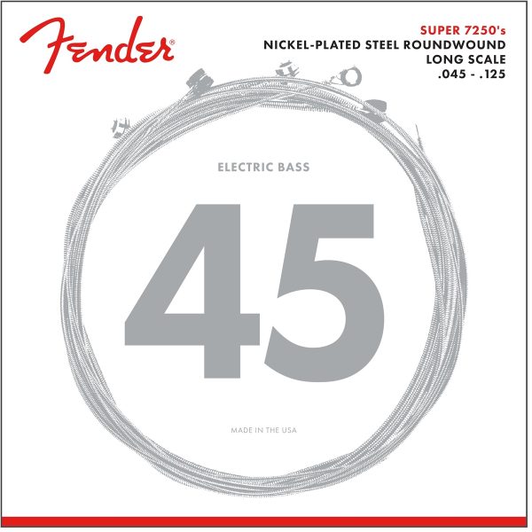 Cuerdas Fender MOD0737250456 Bajo 5C 72505M Nckl 45-125