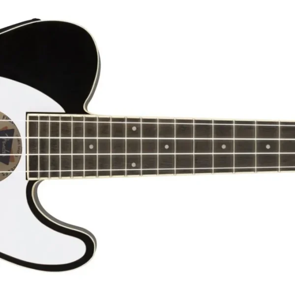 Fender MOD0971653006 Ukelele ElecAc Fullerton Tele Negro
