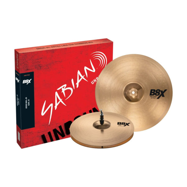 Sabian B8X Set 14" Charles Y16" Crash Platillo