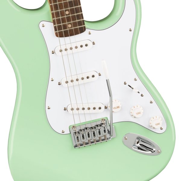 Squier MOD0378000557 Guitarra Elec Aff Strat Laur Verde
