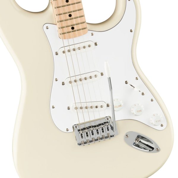 Squier MOD0378002505 Guitarra Elec Aff Strat Blanco
