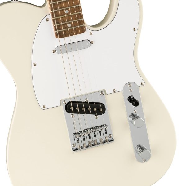 Squier MOD0378200505 Guitarra Elec Aff Tele Laur Blanco