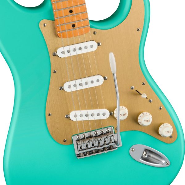 Squier MOD0379510549 Guitarra Elec 40Th Strat Vint Verde