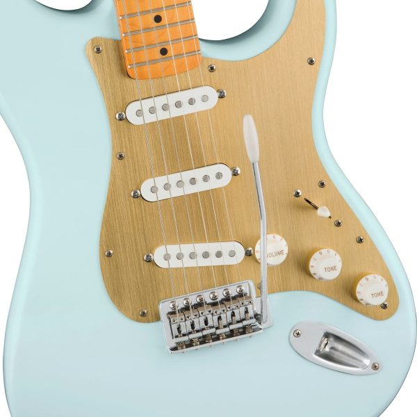 Squier MOD0379510572 Guitarra Elec 40Th Strat Vint Azul