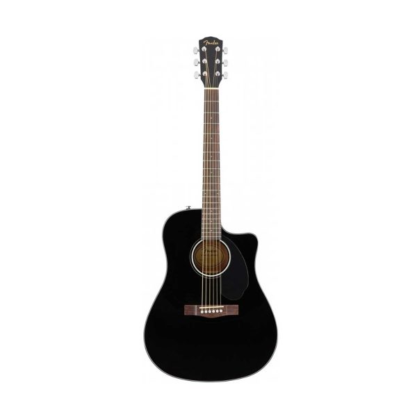 Fender CC60SCE Guitarra Electroacustica Concert Negro
