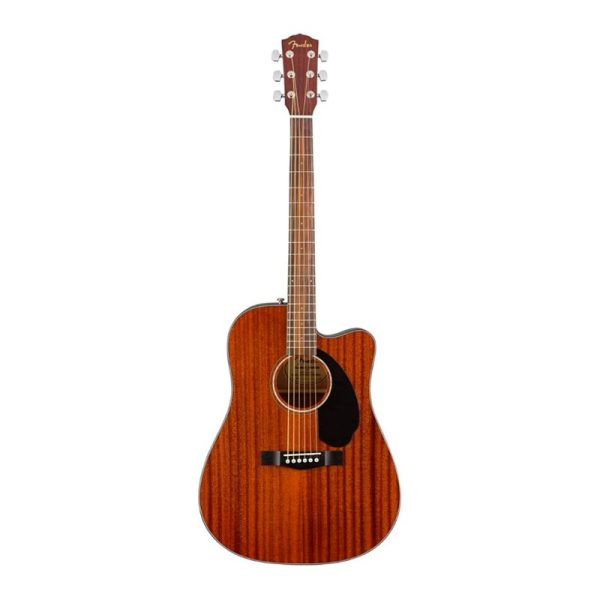 Fender CD60SCE Guitarra Electroacustica Folk Marron