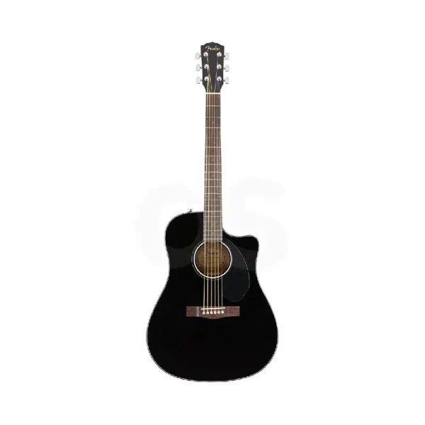Fender CD60SCE Guitarra Electroacustica Folk Megro