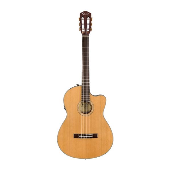 Fender CN140SCE Guitarra Electroacustica Clasica Natural