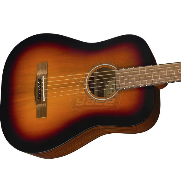 Fender FA15 Guitarra Acustico 34 Folk Sunburst