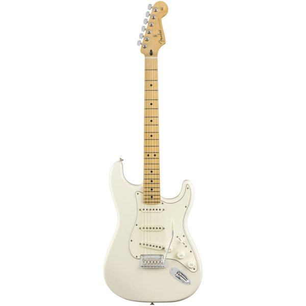 Fender MOD0144502515 Guitarra Elec Plr Strat Maple Blanco