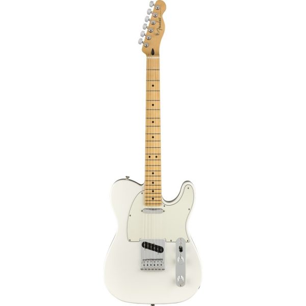 Guitarra Fender MOD0145212515 Elec Plr Tele Maple Blanco