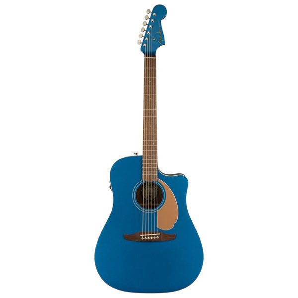 Fender MOD0970713010 Guitarra ElecAc Plr Redond Folk Azul