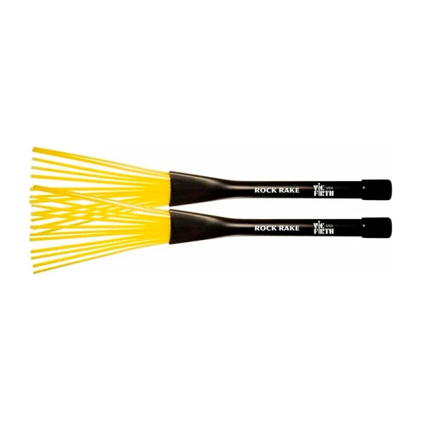 Vic Firth ROCK RAKE Escobilla Amarilla