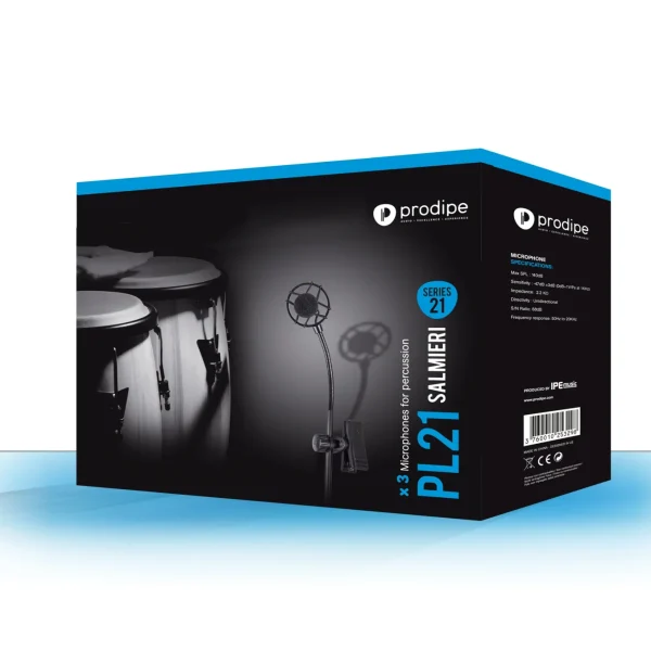 Microfono Prodipe PL21 Set 3 Ppercucion
