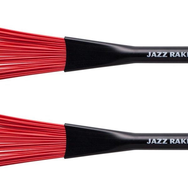 Vic Firth BJR Escobillas Nylon Rojas