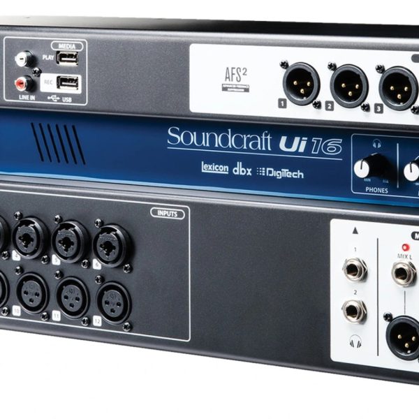Consola Soundcraft UI16R Digital Rack