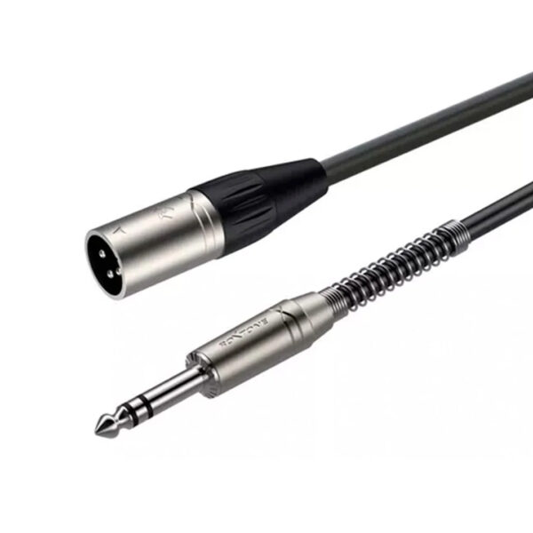 Cable Roxtone SMXJ260L10 PLUG TRS 6.3 X 1 PLUG XLR