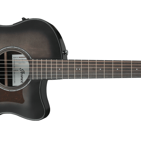 Guitarra Ibanez AAM70CE-TBN Electroacustica Transparent Charcoal Burst