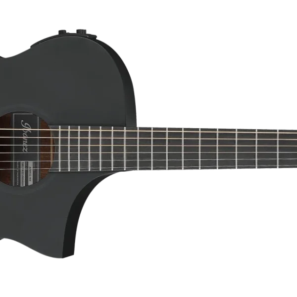 Guitarra Ibanez AEWC13-WK Electroacustica Weathered Black Open Pore