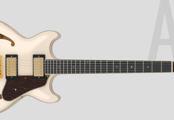 Guitarra Ibanez AMH90-IV Artcore Expressionist Hollow Ivory
