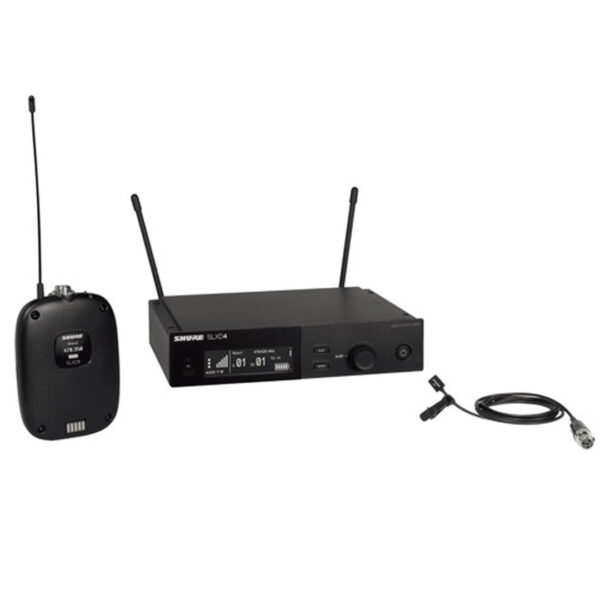 Microfono Shure SLXD14/93-J52 inalámbrico con micrófono de solapa lavalier